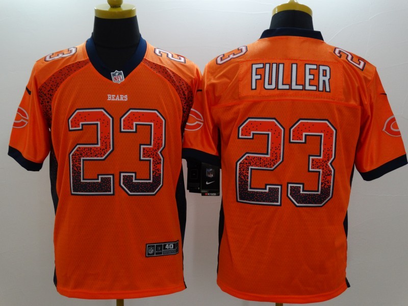 Men's Chicago Bears Kyle Fuller #23 Orange Jersey